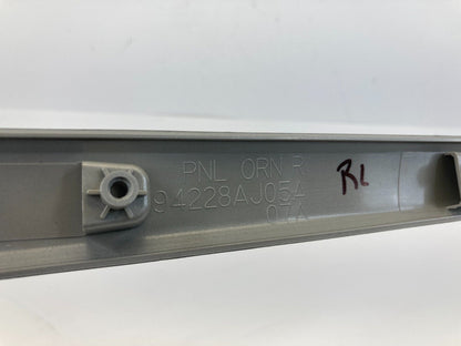 10-13 Subaru Legacy Rear Left Back Side Interior Door Molding Trim 94228AJ05A