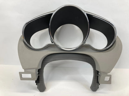 08-12 CHEVROLET MALIBU SPEEDOMETER INSTRUMENT CLUSTER BEZEL COVER TRIM AKN43900