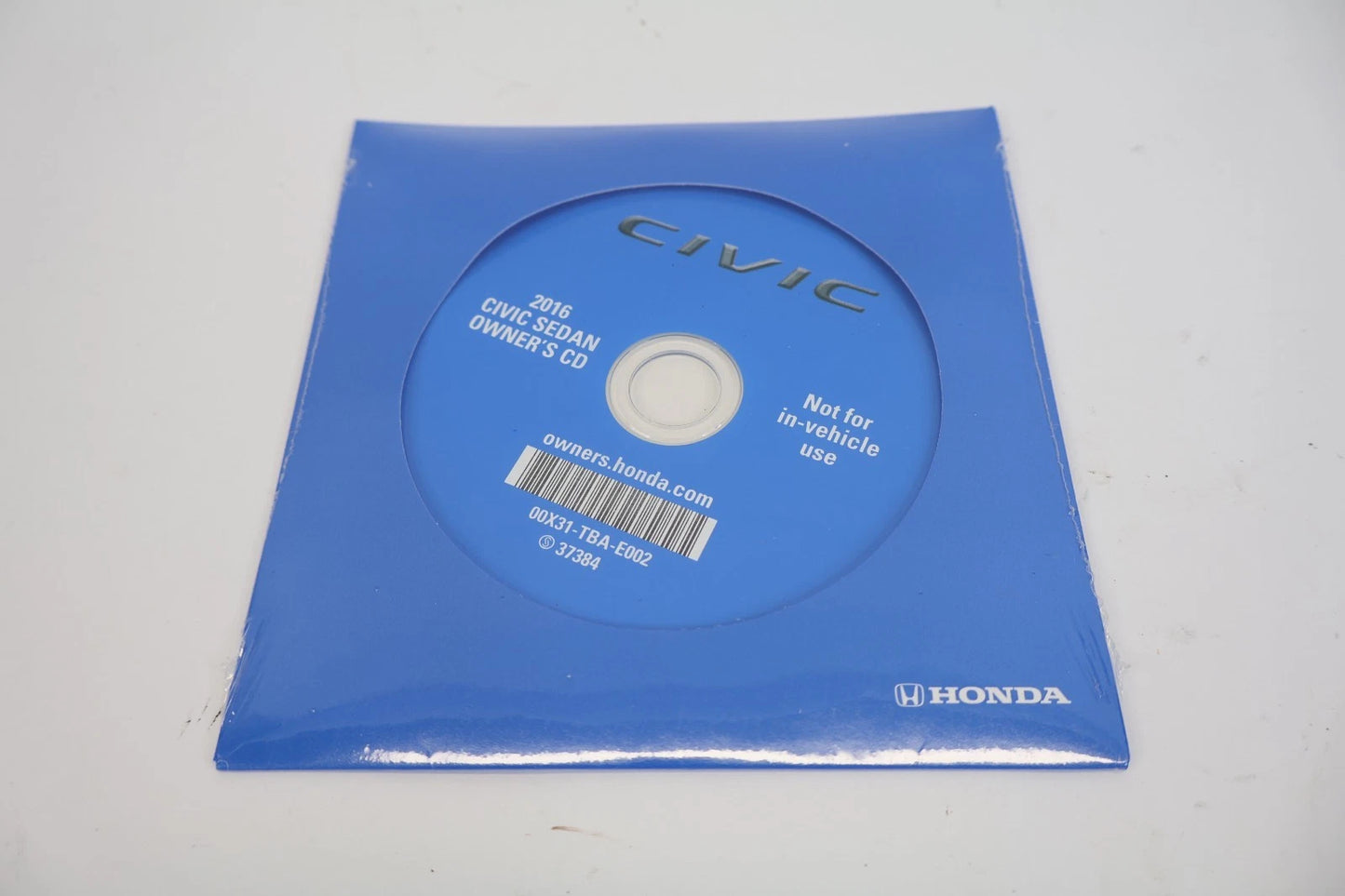 2016 HONDA CIVIC SEDAN OWNER'S MANUAL REFERENCE GUIDE INFORMATION W/ CASE OEM
