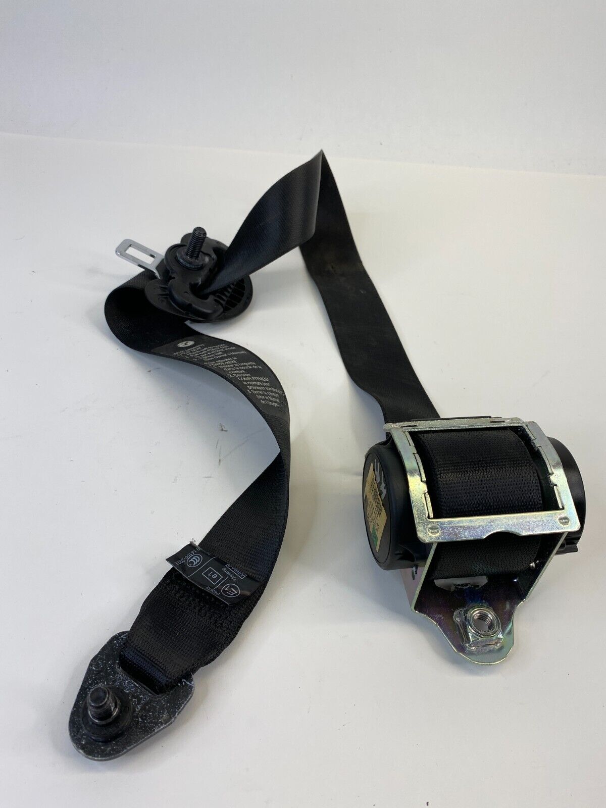 06-10 BMW 550i Sedan Front Right Passenger Side Seat Belt Retractor 603404600C