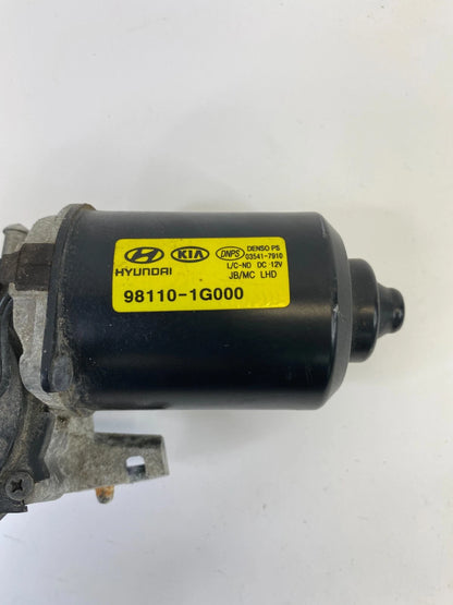 2006-2011 HYUNDAI ACCENT FRONT WINDSHIELD WIPER MOTOR ASSEMBLY 98110-1G000