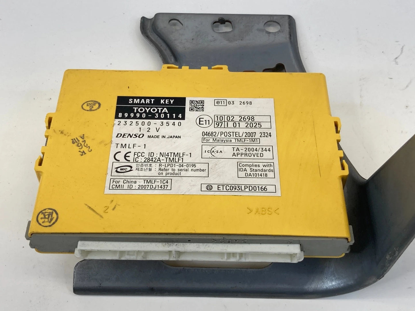 2008 LEXUS GS350 GS450H GS460 SMART KEY ANTI-THEFT LOCK CONTROL MODULE 899903011