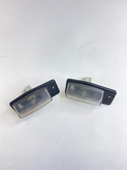 2010 2011 2012 Nissan Sentra Sedan Rear License Plate Light Lamp Set Pair OEM