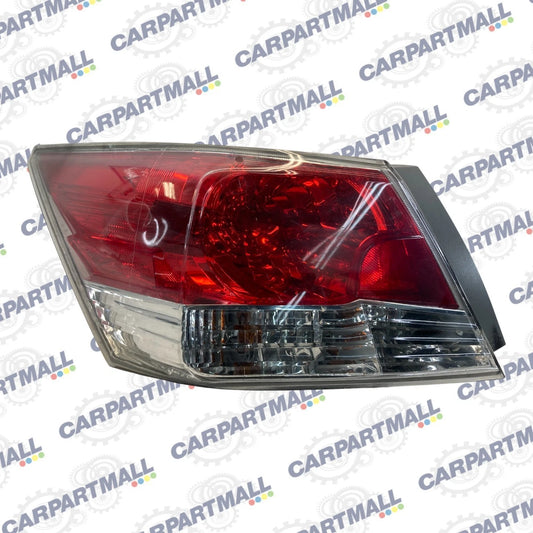 2008-2012 Honda Accord Rear Left Back Side Tail Light Taillight Tail Lamp OEM