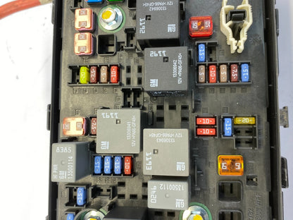 2011-2014 CHEVROLET CRUZE 1.4L ENGINE FUSE BOX RELAY BLOCK JUNCTION 95216200 OEM