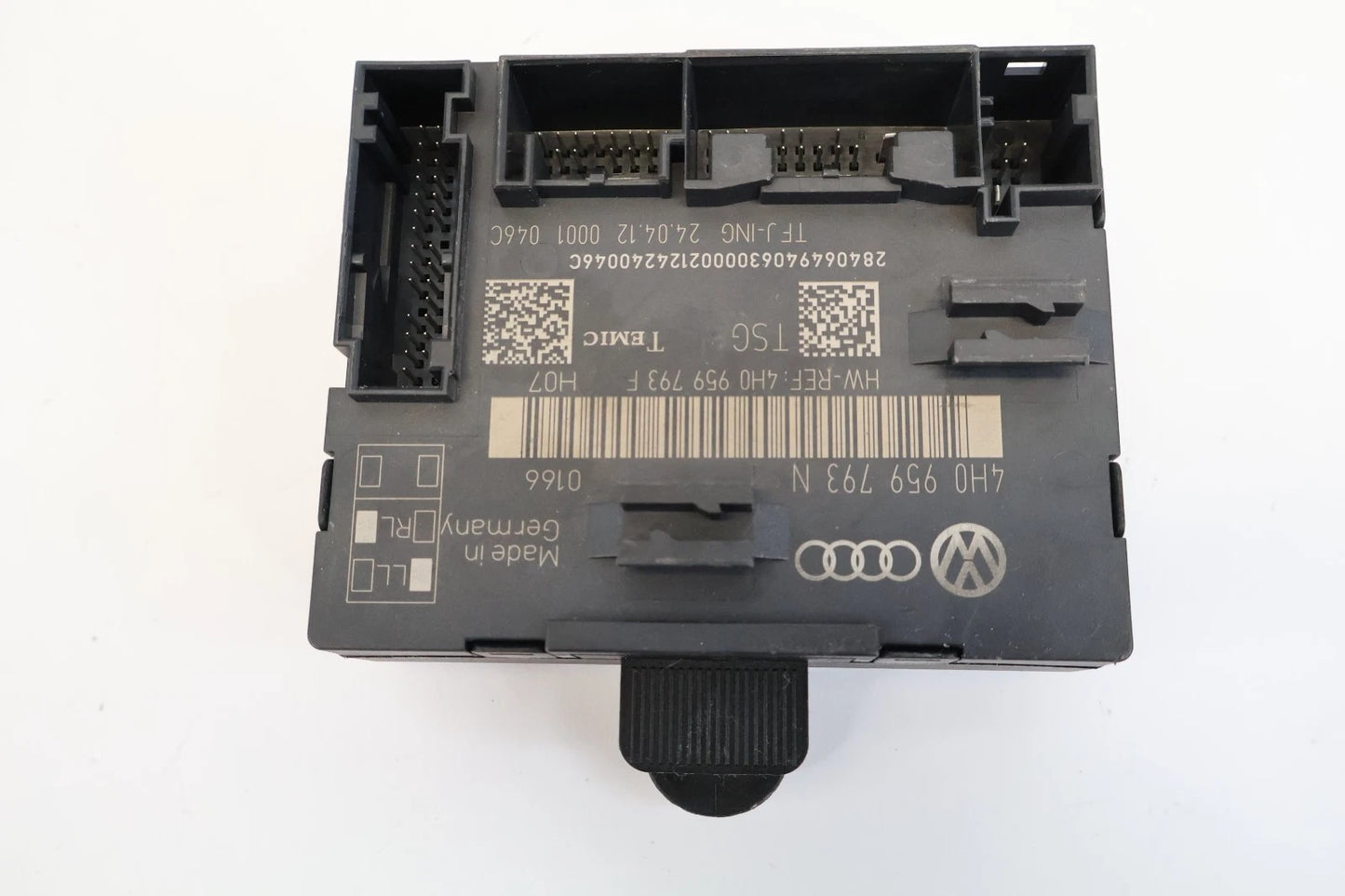 2011-2014 VW VOLKSWAGEN TOUAREG FRONT LEFT DOOR CONTROL MODULE 4H0-959-793-F OEM