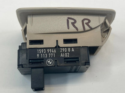09 10 BMW 535I XDRIVE REAR RIGHT SIDE DOOR POWER WINDOW SWITCH BUTTON 9113771