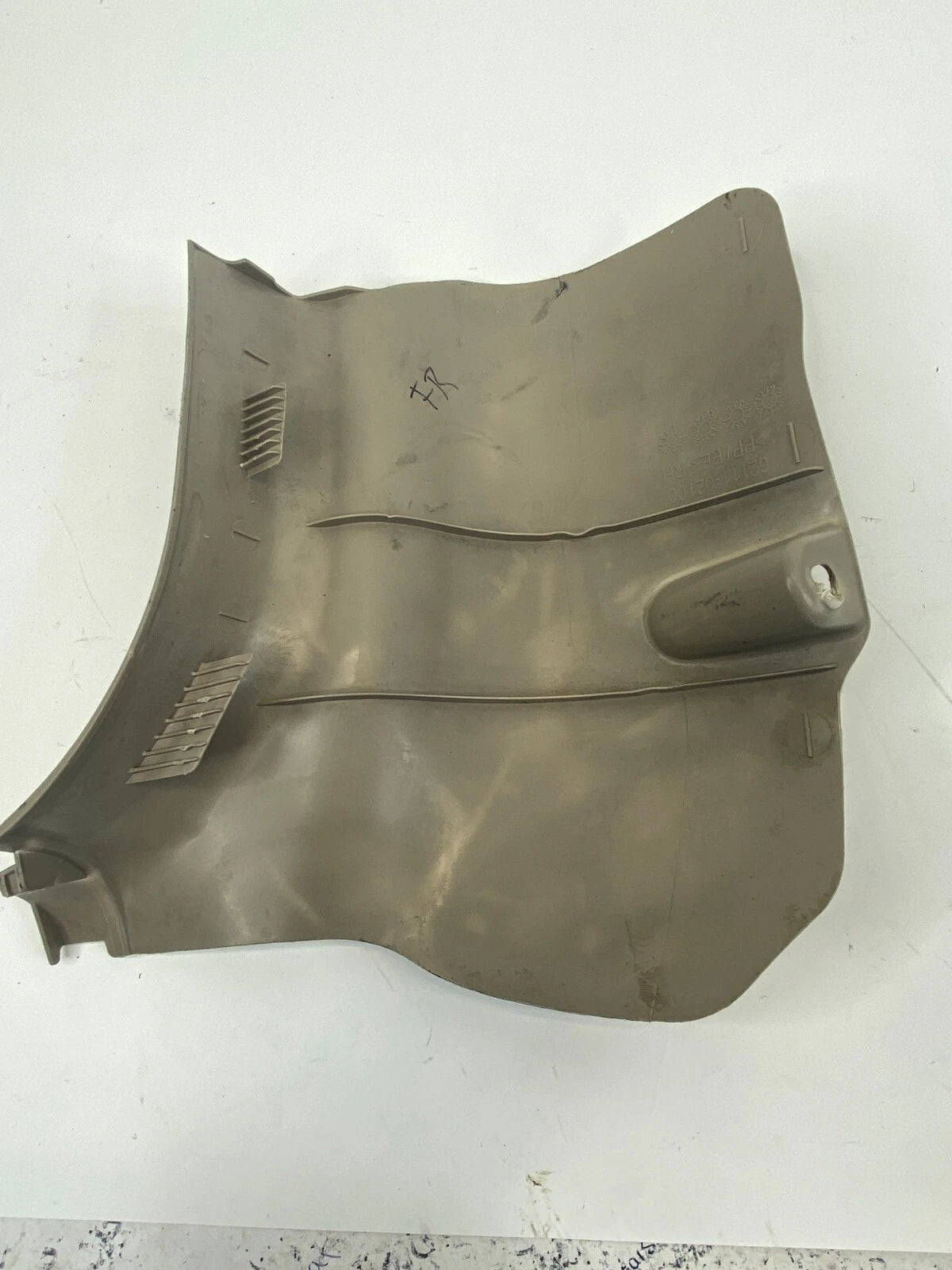 2003-2008 TOYOTA COROLLA RIGHT PASSENGER KICK COWL PANEL COVER TRIM 62111-02100
