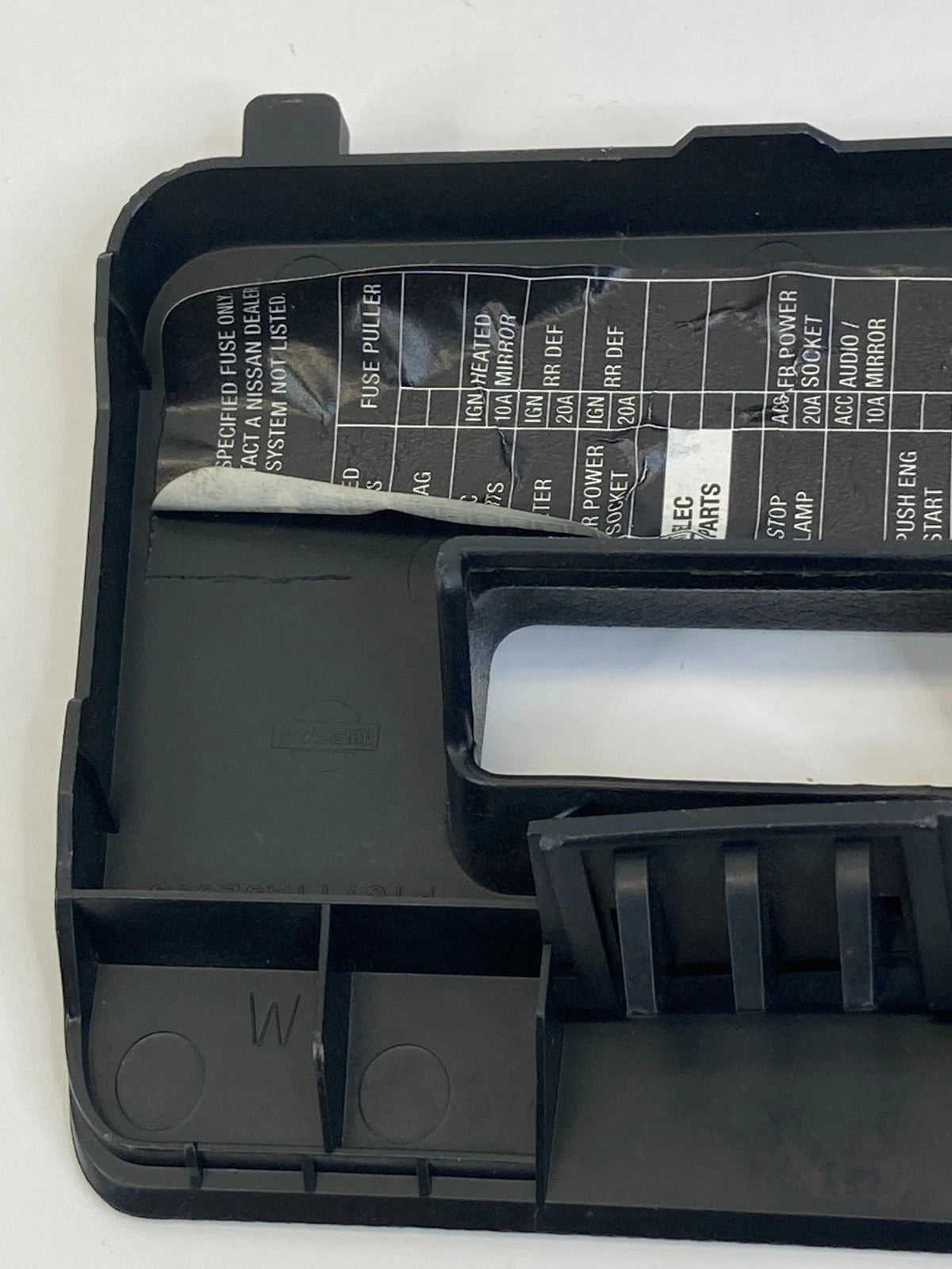 07-12 Nissan Altima Interior Dash Fuse Relay Box Cover Trim 68964-JA000 OEM