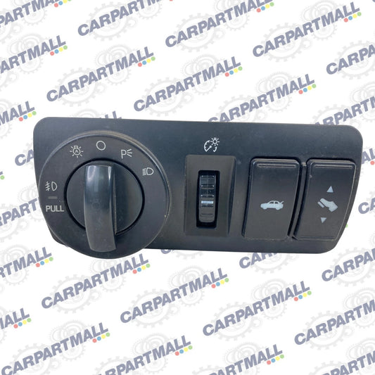06-09 MERCURY MILAN DIMMER HEADLIGHT FOG LAMP TRUNK PEDAL SWITCH 7G1T-14K147-DBW