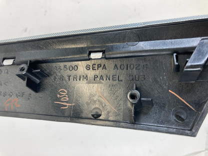 04-08 Acura TL Front Right Side Inner Door Panel Trim Molding 83500-SEPA-A01026