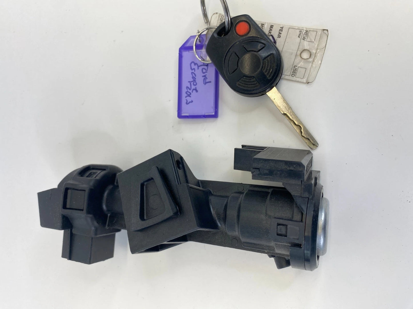 2013-2019 Ford Escape Ignition Switch Lock Cylinder & Key 6E5T-15607-CA OEM
