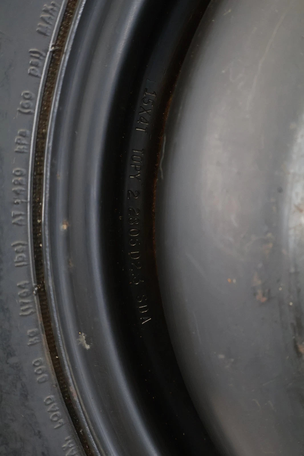 2003-2007 HONDA ACCORD COMPACT SPARE TIRE DONUT RIM WHEEL T135/90D15 100M OEM