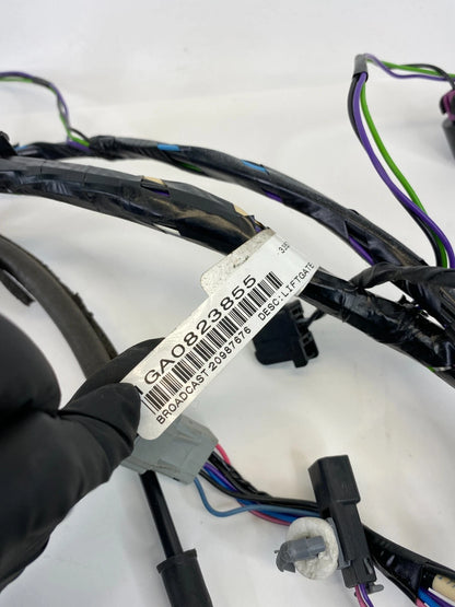 09-12 GMC ACADIA TRUNK LID LIFTGATE BACK TAILGATE WIRE WIRING HARNESS 20987676