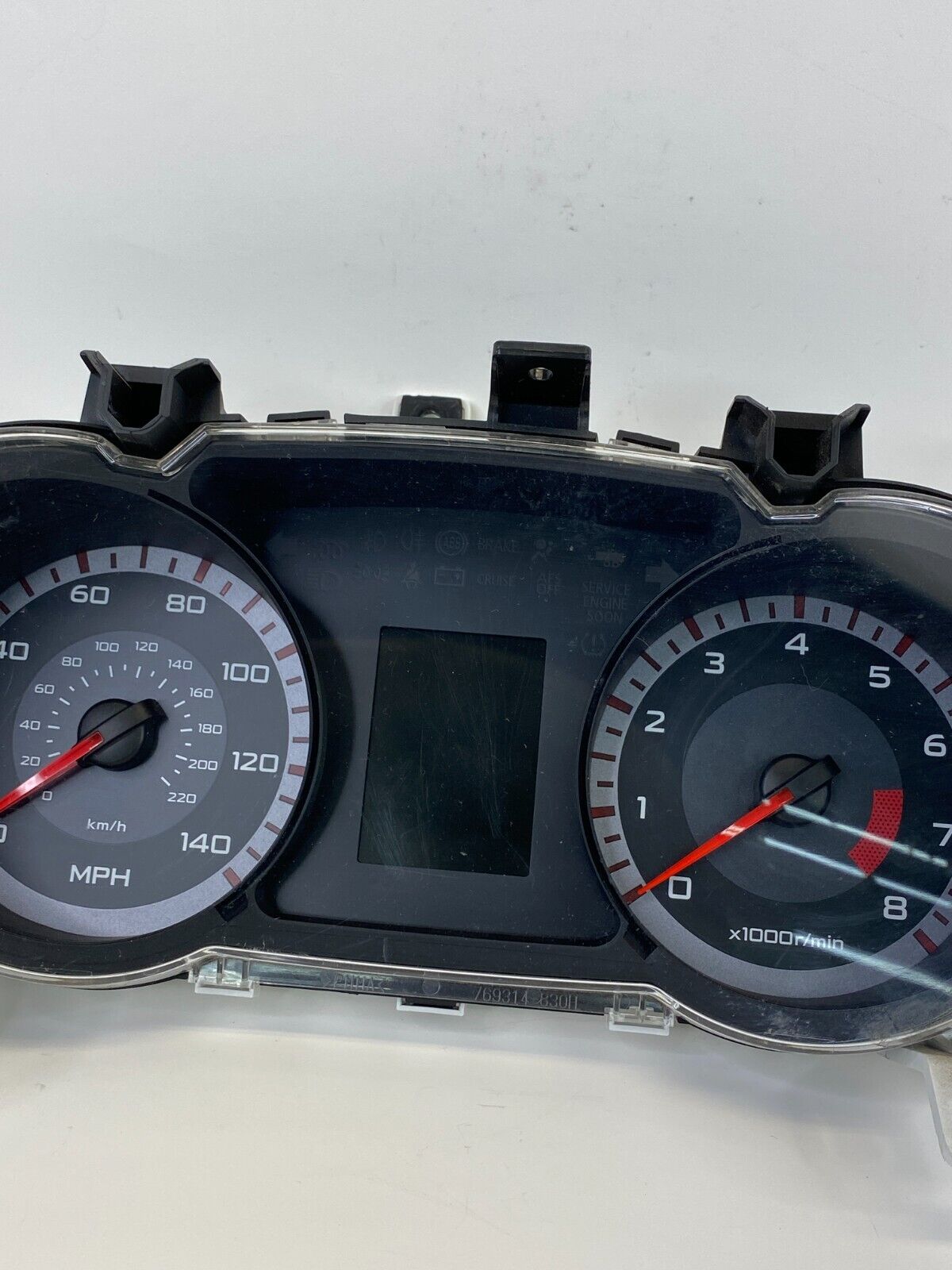 08 09 Mitsubishi Lancer Instrument Cluster Speedometer Gauges 114.3147 Miles OEM