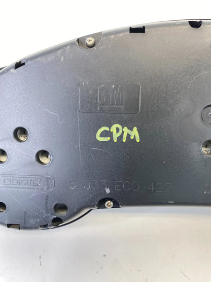 2007-2010 SAAB 9-3 SEDAN SPEEDOMETER INSTRUMENT CLUSTER UNKNOWN MILES 12776072