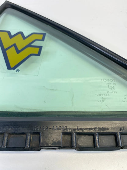 2002-2006 TOYOTA CAMRY REAR LEFT DOOR QUARTER VENT WINDOW GLASS 68189-AA010 OEM