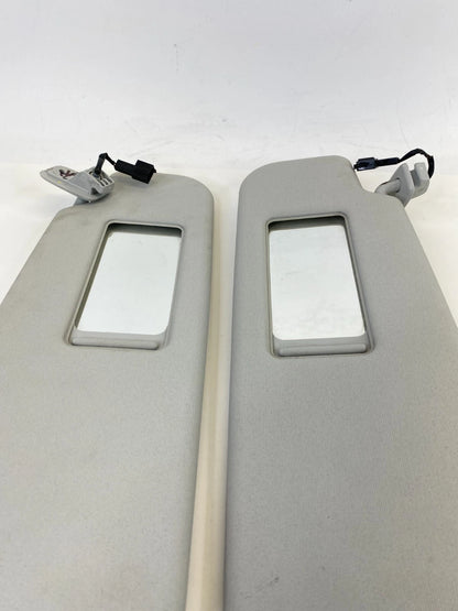 05-10 VOLKSWAGEN JETTA INTERIOR SUN VISORS DRIVER PASSENGER SIDE LH RH SET OEM