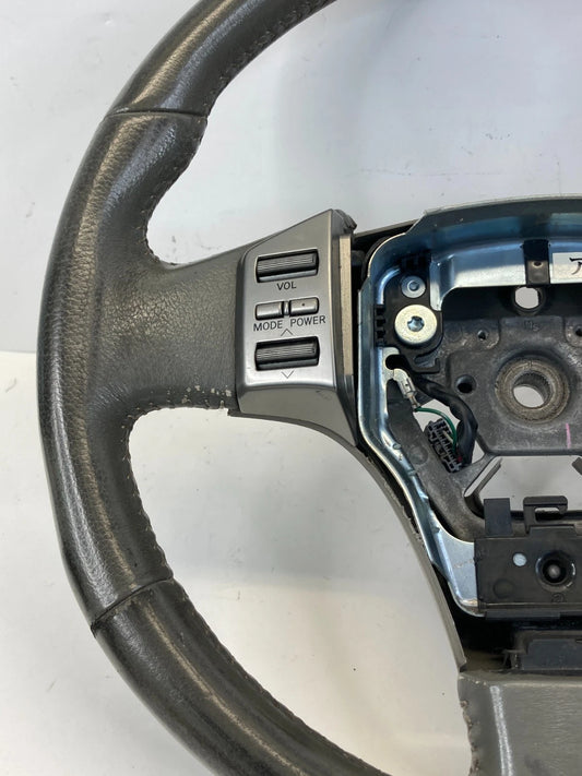 2003 2004 INFINITI G35 LEATHER STEERING WHEEL W/ CRUISE SWITCH FRONT 4716S910101