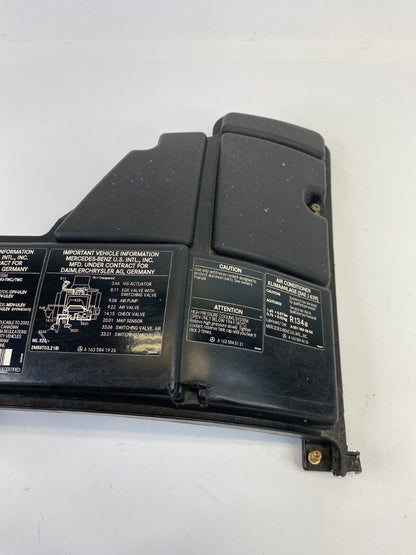 1998-2003 Mercedes-Benz ML 320 Fuse Relay Box ECU Module Top Plastic Cover OEM