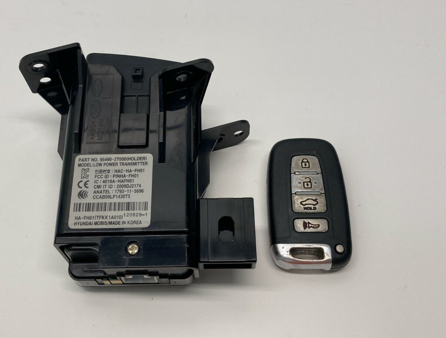 2011-2014 Kia Optima Hybrid Ignition Smart Key Holder Module w/ Remote Key Fob