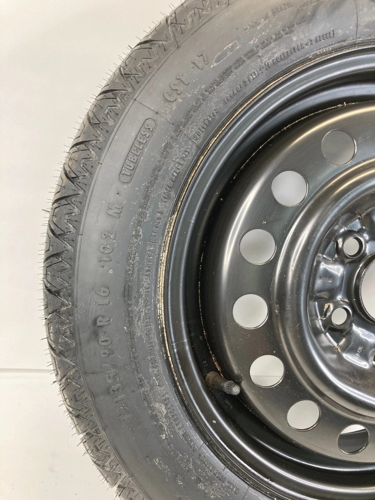 07-12 NISSAN ALTIMA SEDAN SPARE TIRE WHEEL RIM COMPACT DONUT 135/90R16 16" OEM