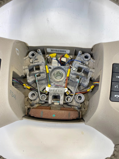 2009-2012 FORD ESCAPE STEERING WHEEL W/ PHONE AUDIO & CRUISE CONTROL SWITCH OEM