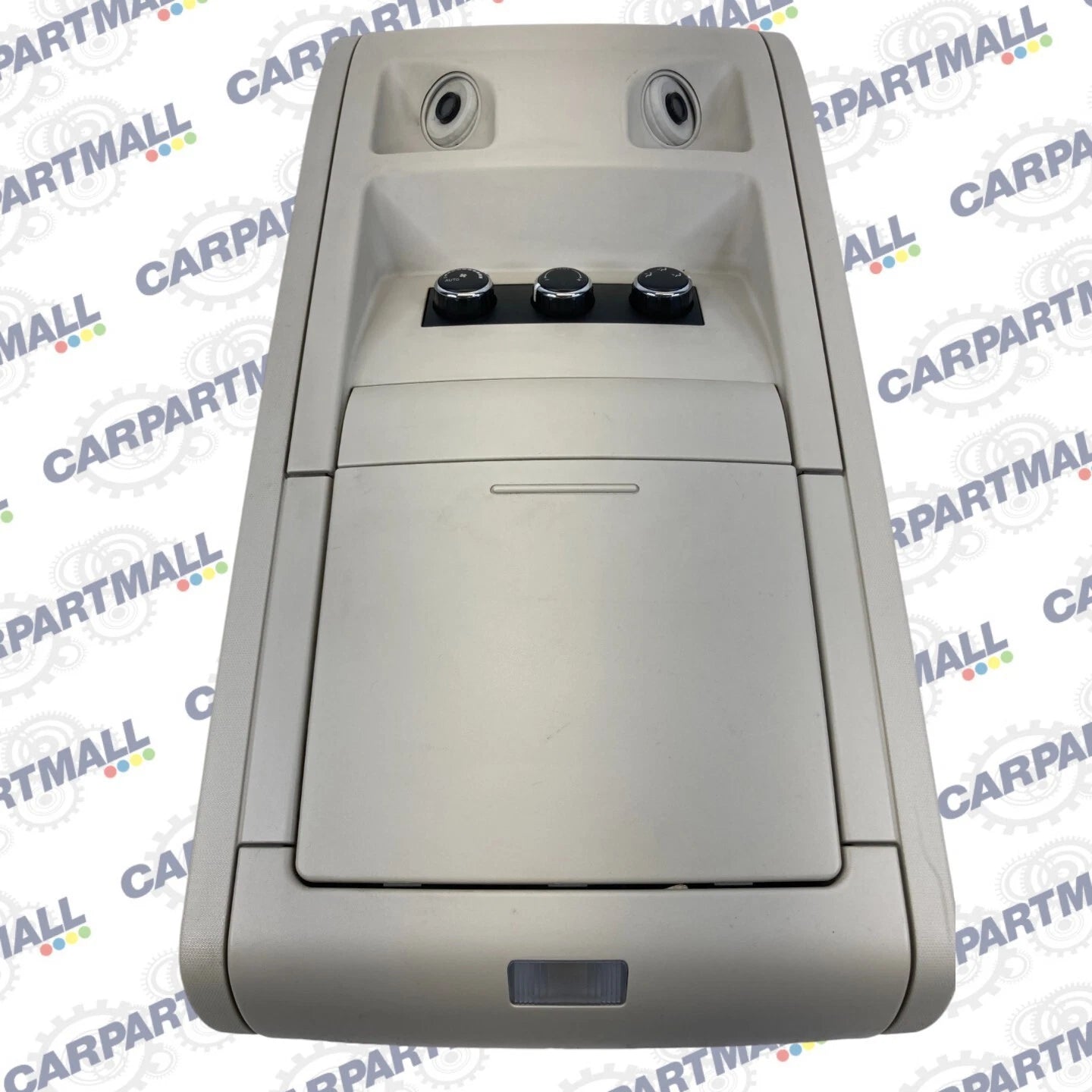 2009-2014 VOLKSWAGEN ROUTAN ROOF OVERHEAD CONSOLE W/ CLIMATE CONTROL 1KN21DW1AA