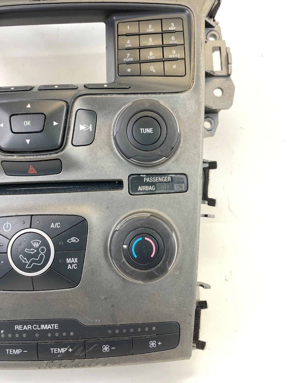 2013-2019 FORD INTERCEPTOR UTILITY RADIO CLIMATE CONTROL PANEL TRIM EB5T-18A802