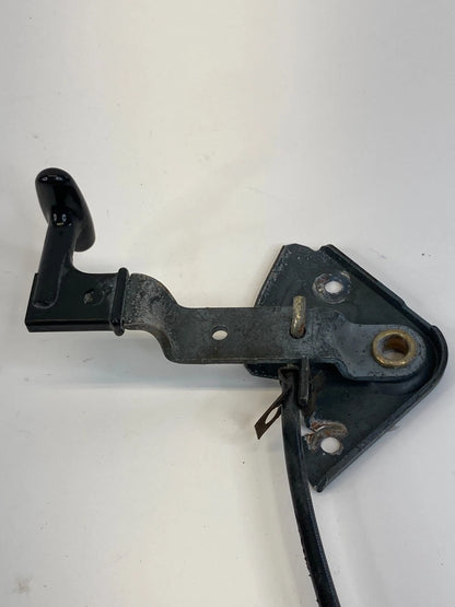 1998-2001 AUDI A6 QUATTRO FRONT HOOD LOCK LATCH RELEASE LEVER ASSEMBLY OEM