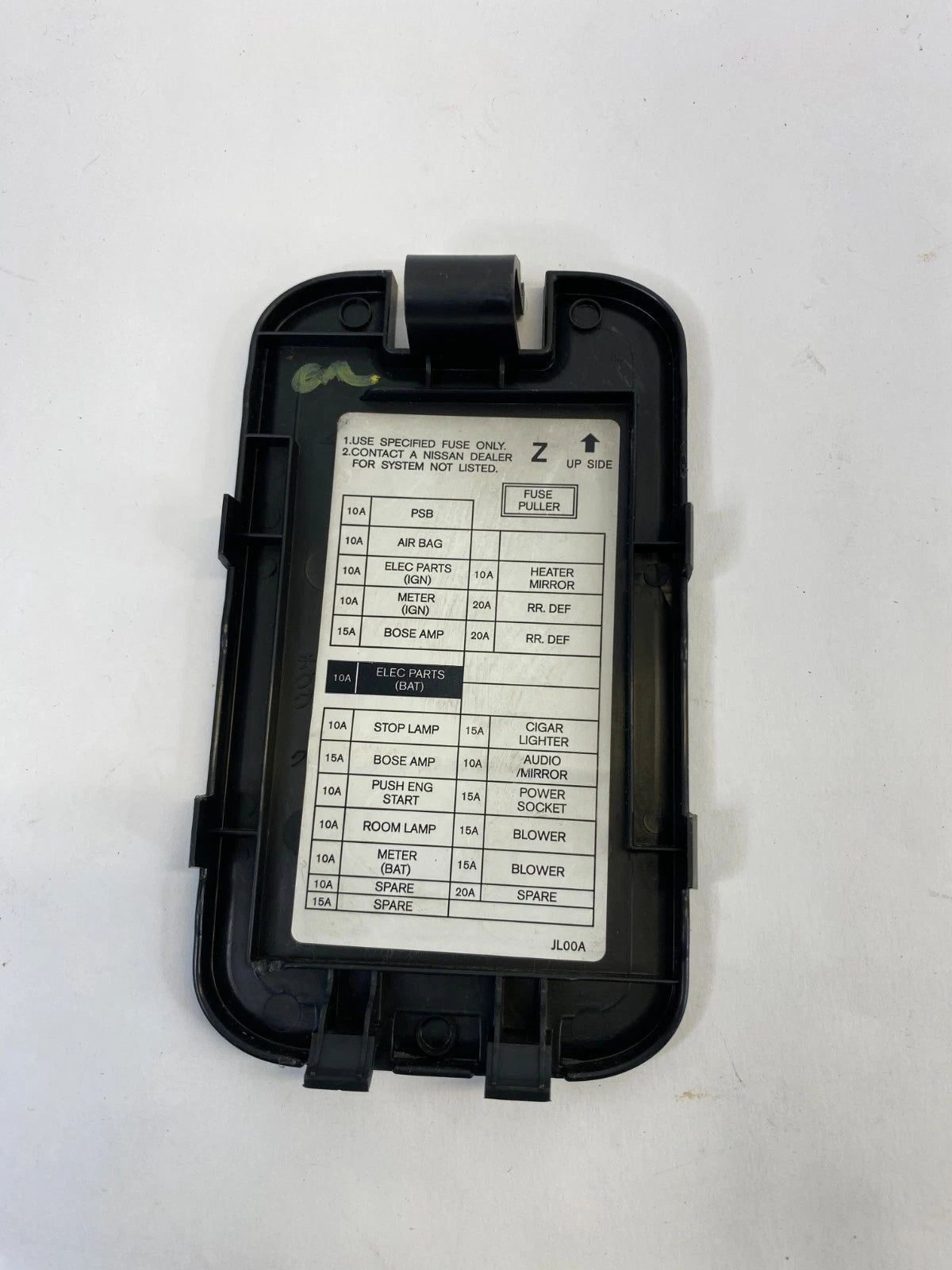 2008-2013 INFINITI G37 FRONT DASH LEFT DRIVER SIDE KICK PANEL FUSE BOX COVER OEM