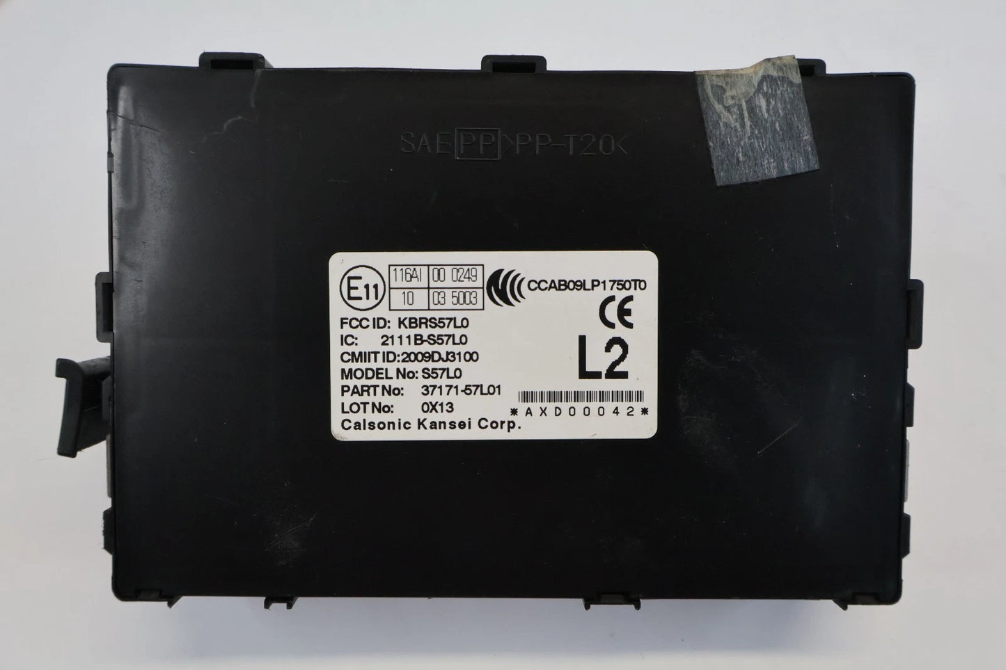 2010-2013 SUZUKI KIZASHI DOOR LOCKING LOCK CONTROL MODULE 37171-57L01 OEM
