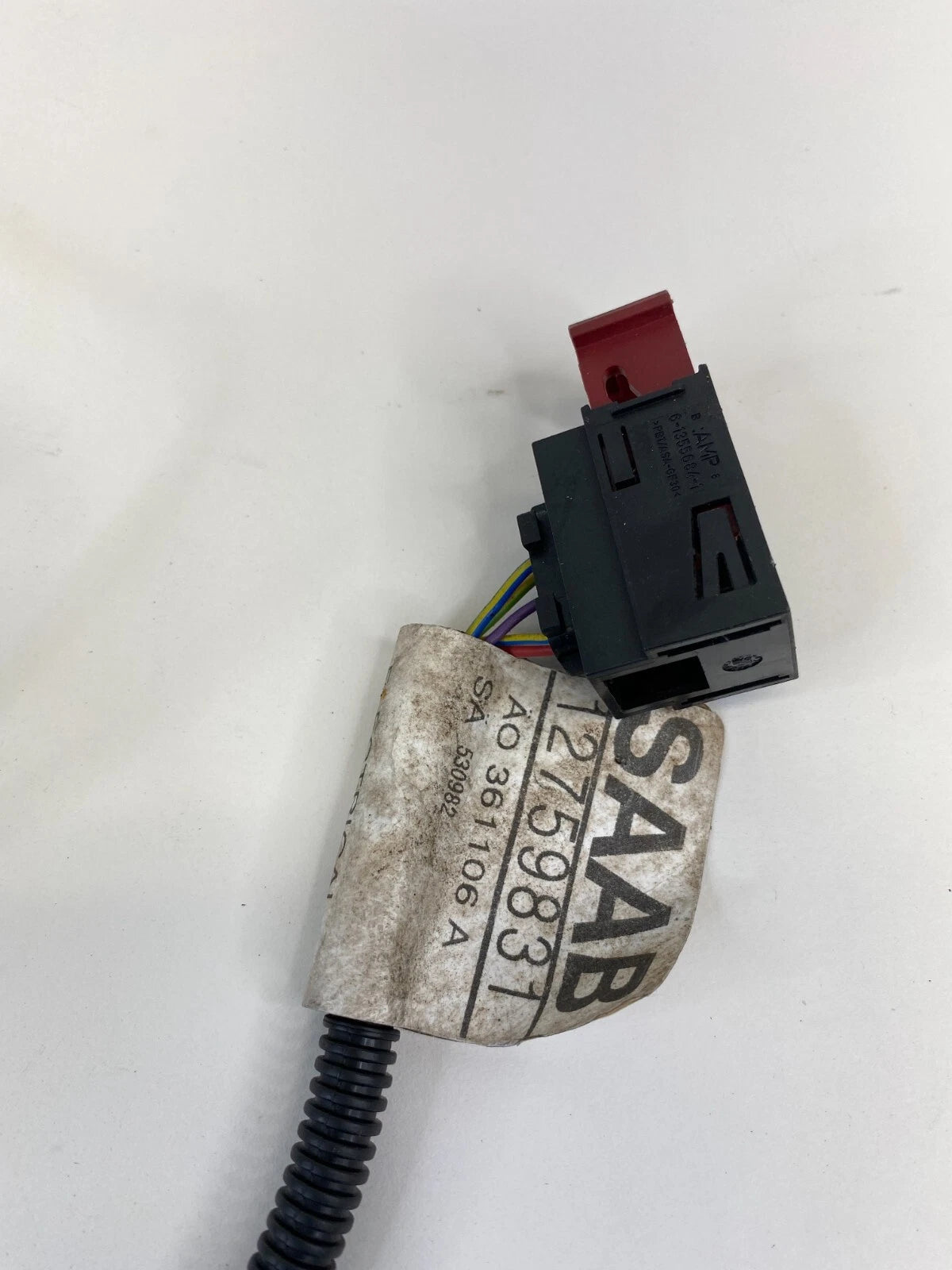 2003-2011 SAAB 9-3 SEDAN REAR RIGHT SIDE DOOR HARNESS WIRE WIRING 12759831 OEM