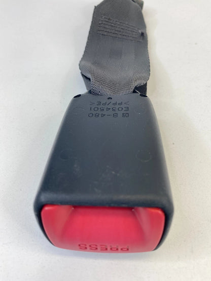 08-14 MITSUBISHI LANCER REAR RIGHT SEAT BELT RECEIVER BUCKLE CONNECTOR E034501