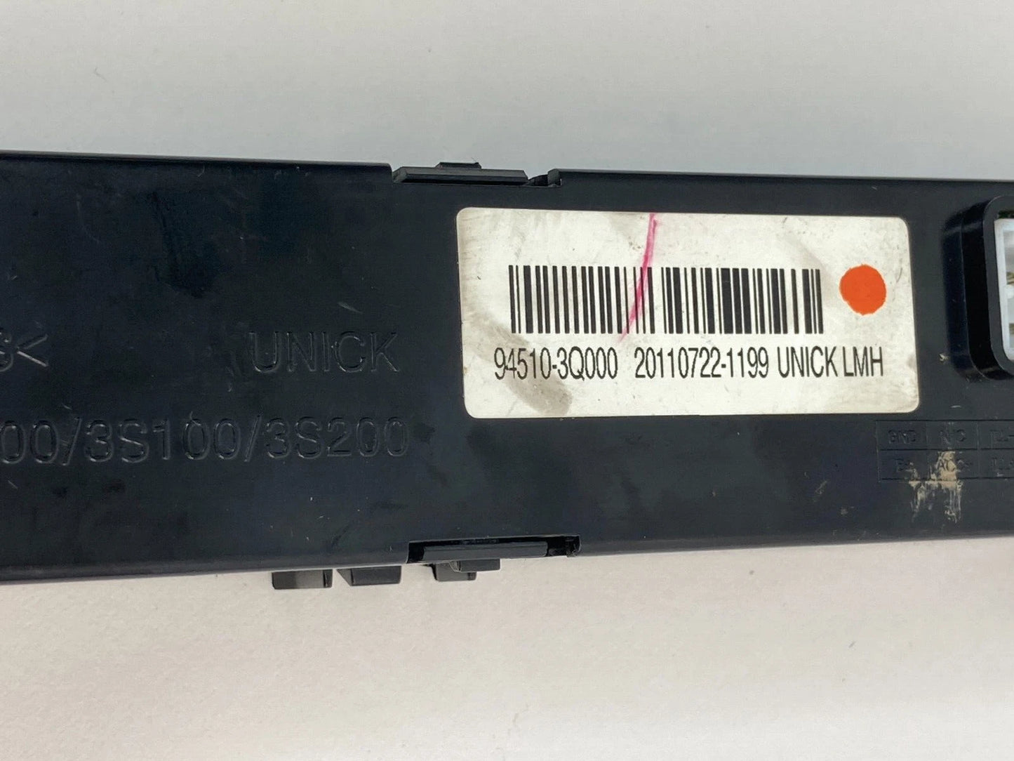 2011-2014 HYUNDAI SONATA DASH CLOCK ASSEMBLY DIGITAL CONTROL 94510-3Q000 OEM