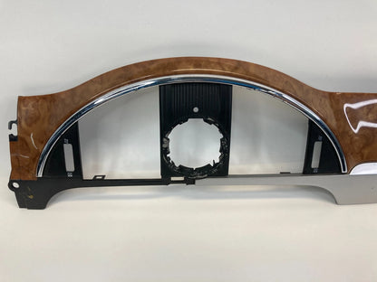 08-12 BUICK ENCLAVE CENTER DASH COCK AC VENT BEZEL TRIM PANEL WOOD 25913302 OEM