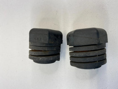 2004-2008 MITSUBISHI ENDEAVOR FRONT HOOD BUMPER RUBBER DAMPER PAIR SET OEM