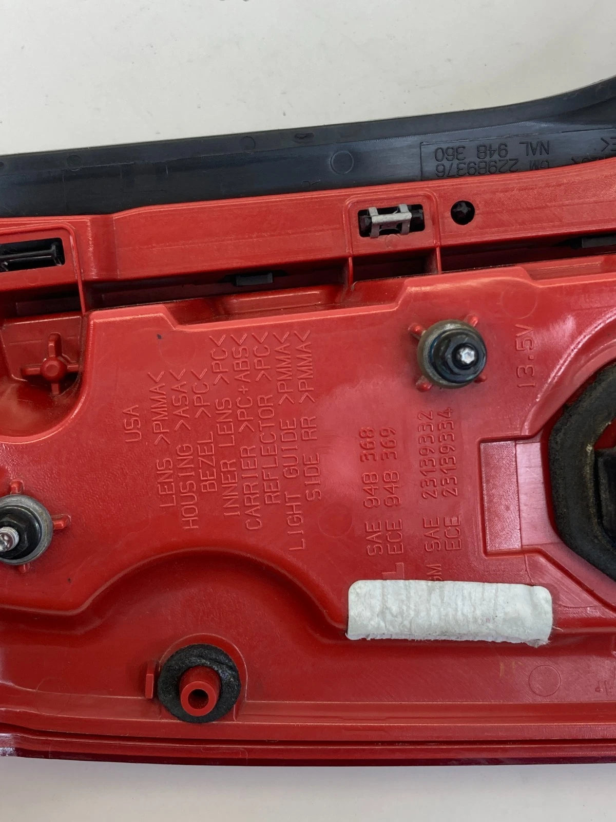 2013-2018 CADILLAC ATS REAR RIGHT TAILLIGHT TAIL LIGHT TAIL LAMP 23139332