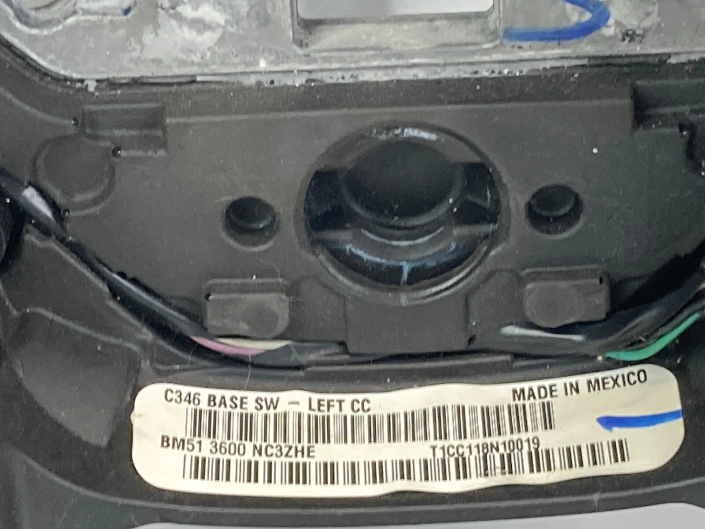 2012-2014 FORD FOCUS FRONT LEFT SIDE STEERING WHEEL W/ CRUISE CONTROL BM51-3600