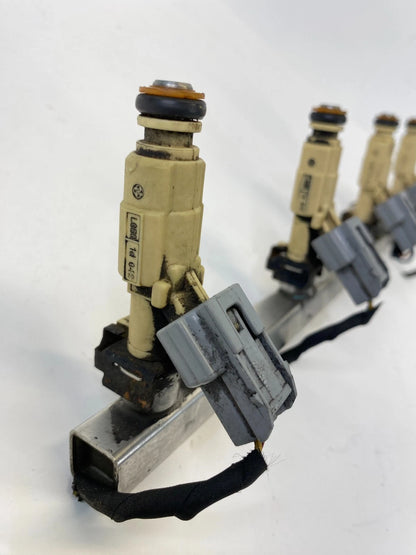 2010-2013 KIA FORTE KOUP 2.0L ENGINE FUEL RAIL INJECTION INJECTORS W/ LINE OEM