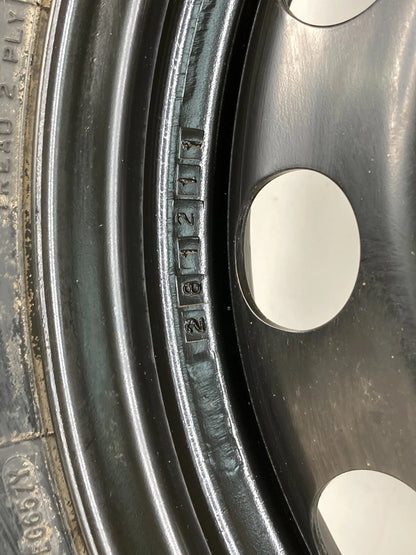 2012-2015 VOLKSWAGEN PASSAT SEDAN 4-DR EMERGENCY INFLATABLE SPARE TIRE 135/90D16