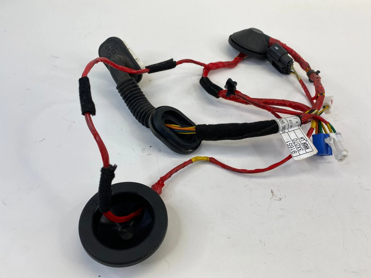 14-16 HYUNDAI ELANTRA SEDAN BACK REAR LEFT DOOR WIRE HARNESS WIRING 91651-3X070