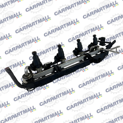 1999-2005 VOLKSWAGEN BEETLE AT FUEL INJECTION RAIL W/ INJECTORS 06A-133-681-B