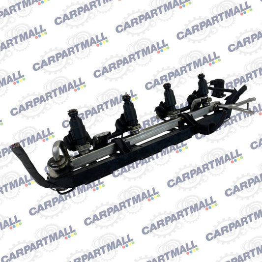 1999-2005 VOLKSWAGEN BEETLE AT FUEL INJECTION RAIL W/ INJECTORS 06A-133-681-B