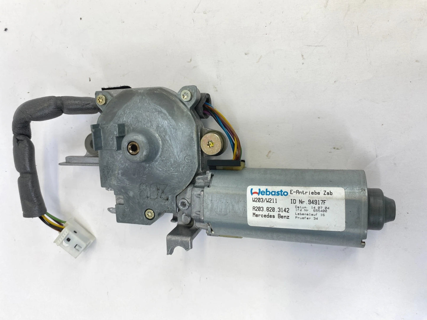 2001-2005 MERCEDES C240 94-09 E320 SUNROOF MOON ROOF MOTOR UNIT OEM A2028203142