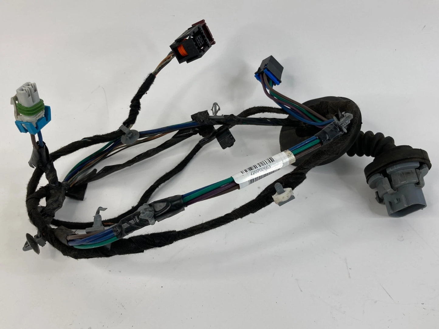 2006-2013 CHEVROLET IMPALA REAR LEFT SIDE DOOR PANEL WIRE WIRING HARNESS OEM