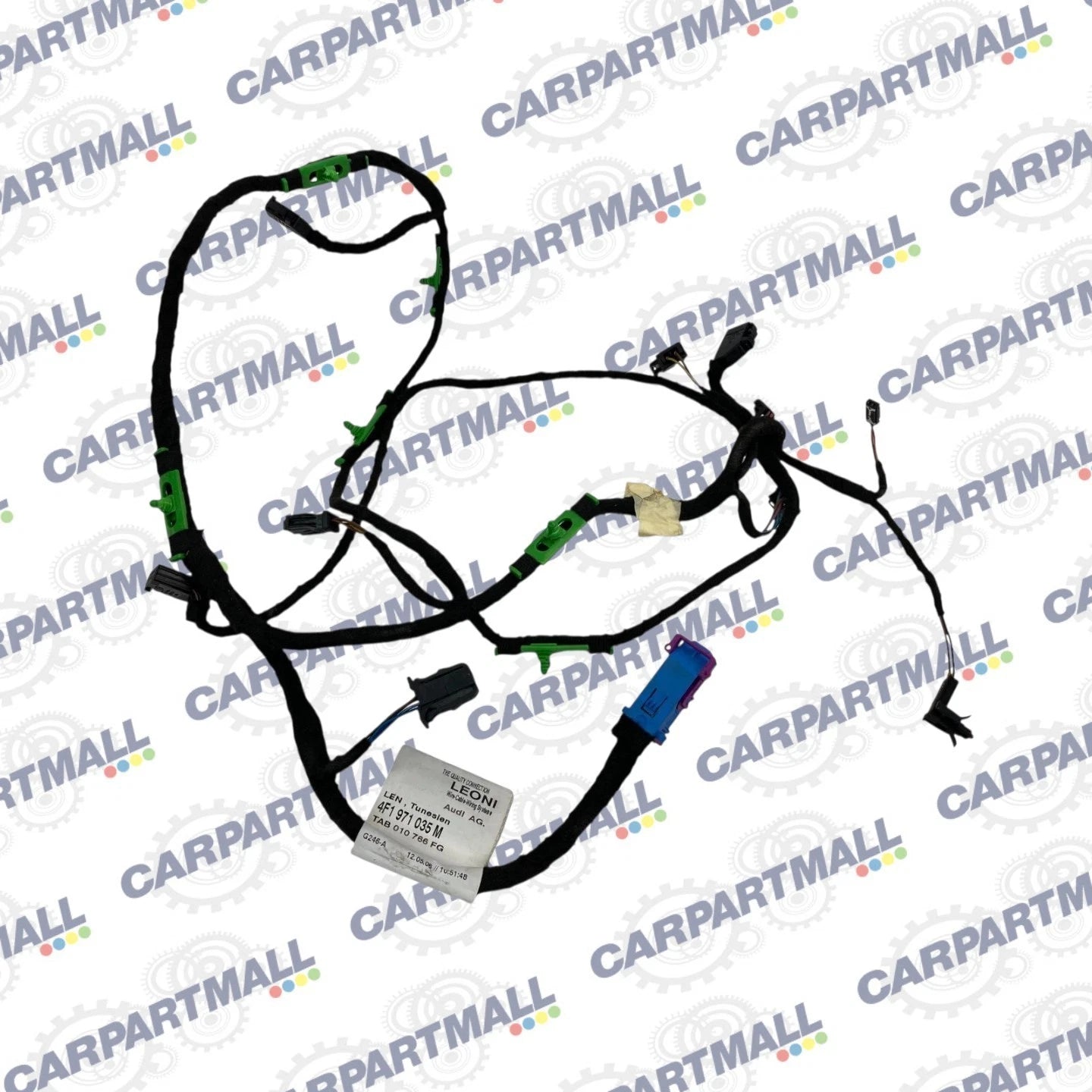 2005-2011 AUDI A6 QUATTRO FRONT LEFT SIDE DOOR WIRING WIRE HARNESS 4F1971035M