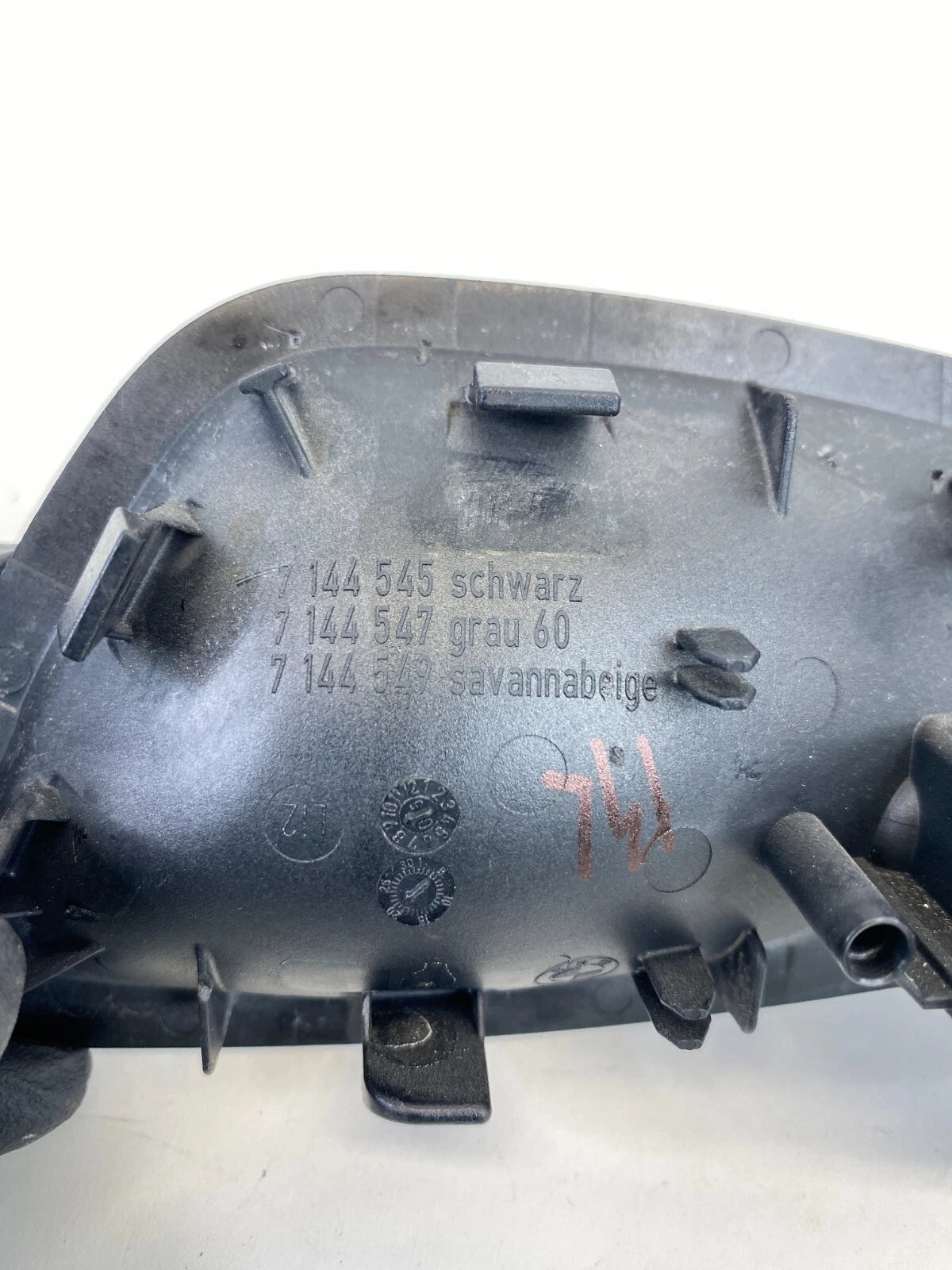2006 BMW 330XI SEDAN REAR LEFT SIDE INTERIOR INNER DOOR HANDLE ASSY 7144545 OEM