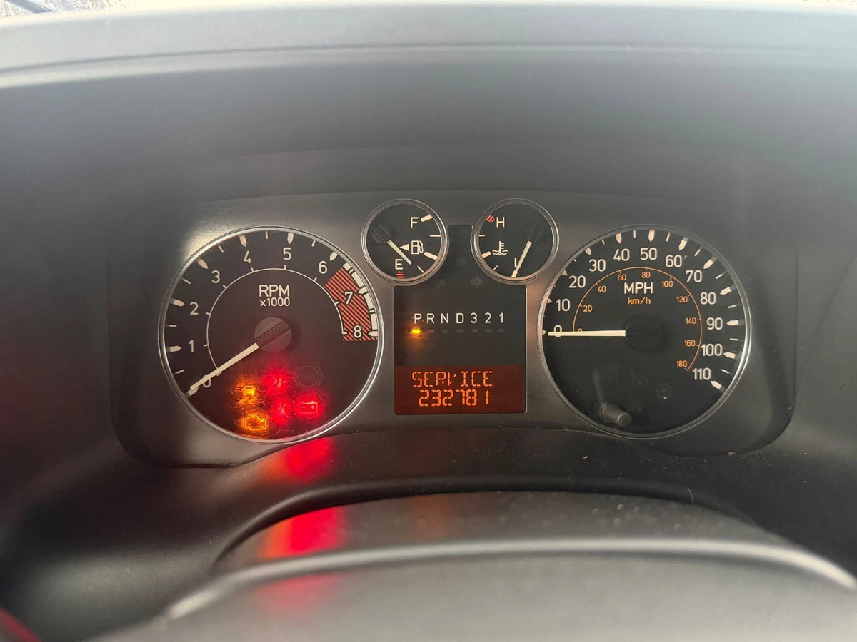 2006 HUMMER H3 DASH CLUSTER SPEEDOMETER GAUGES 232K MILES 15224304 OEM