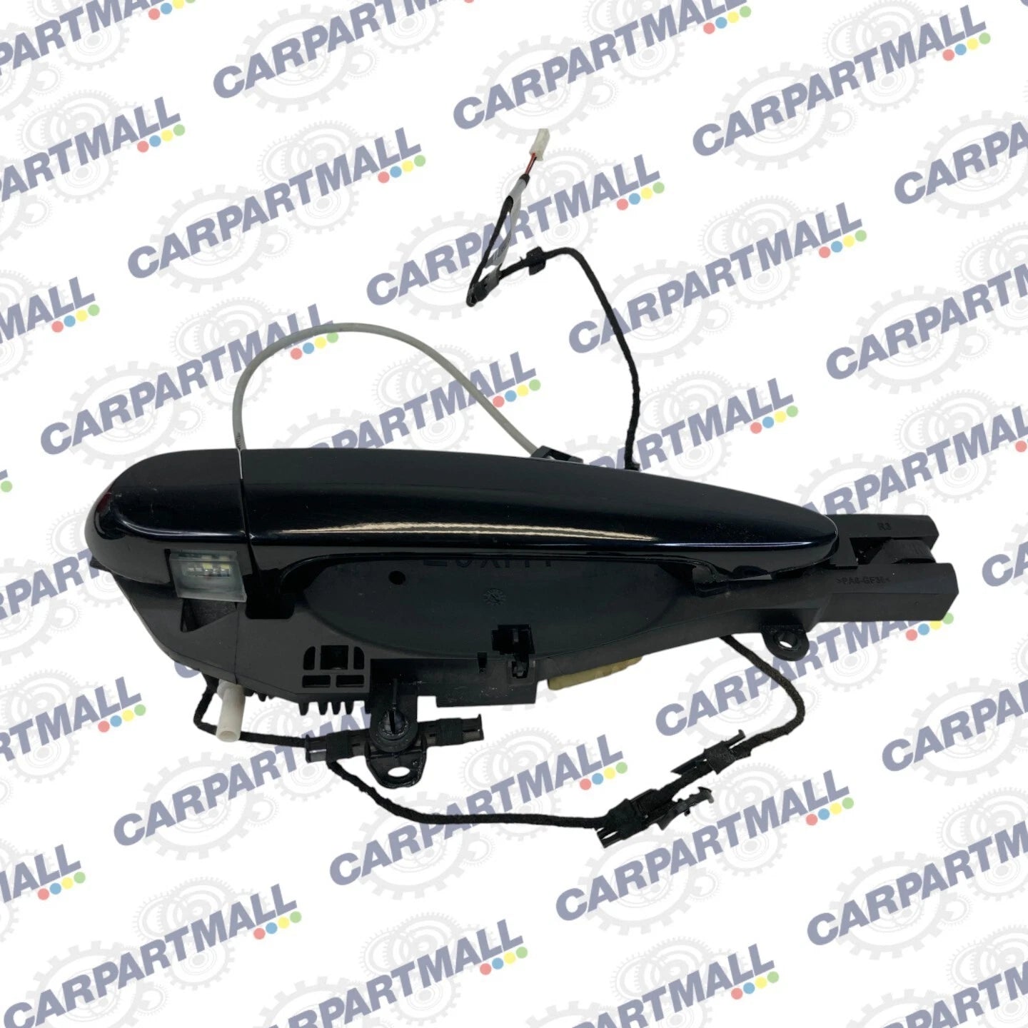 2007 2008 BMW 328XI REAR RIGHT SIDE EXTERIOR OUTER DOOR HANDLE W LIGHT WIRE OEM